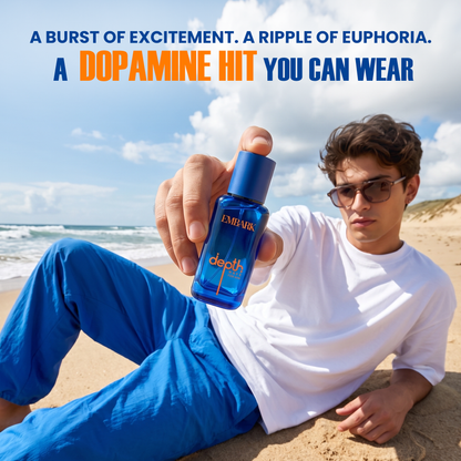 Wave For Him - Eau De Parfum (EDP) Embark Perfumes Best Perfume for men Best Perfume for women Buy Perfume Online Best Perfume for Her Best Perfume for Her Long Lasting Perfumes
