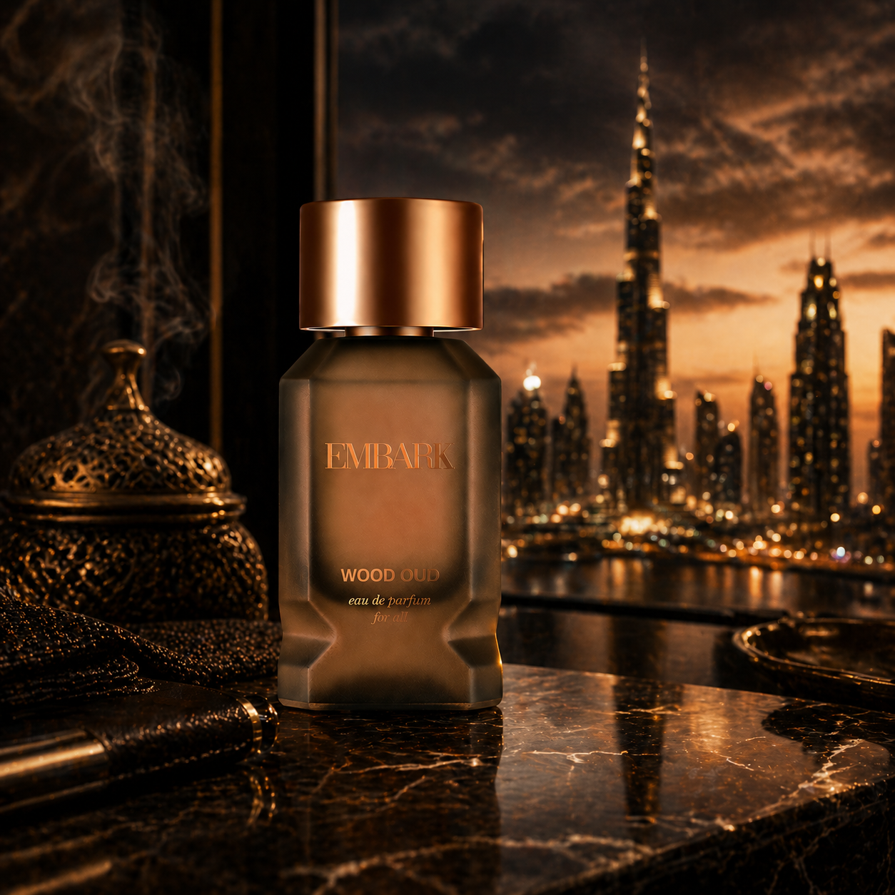 Wood Oud For All - Eau De Parfum (EDP) Embark Perfumes Best Perfume for men Best Perfume for women Buy Perfume Online Best Perfume for Her Best Perfume for Her Long Lasting Perfumes