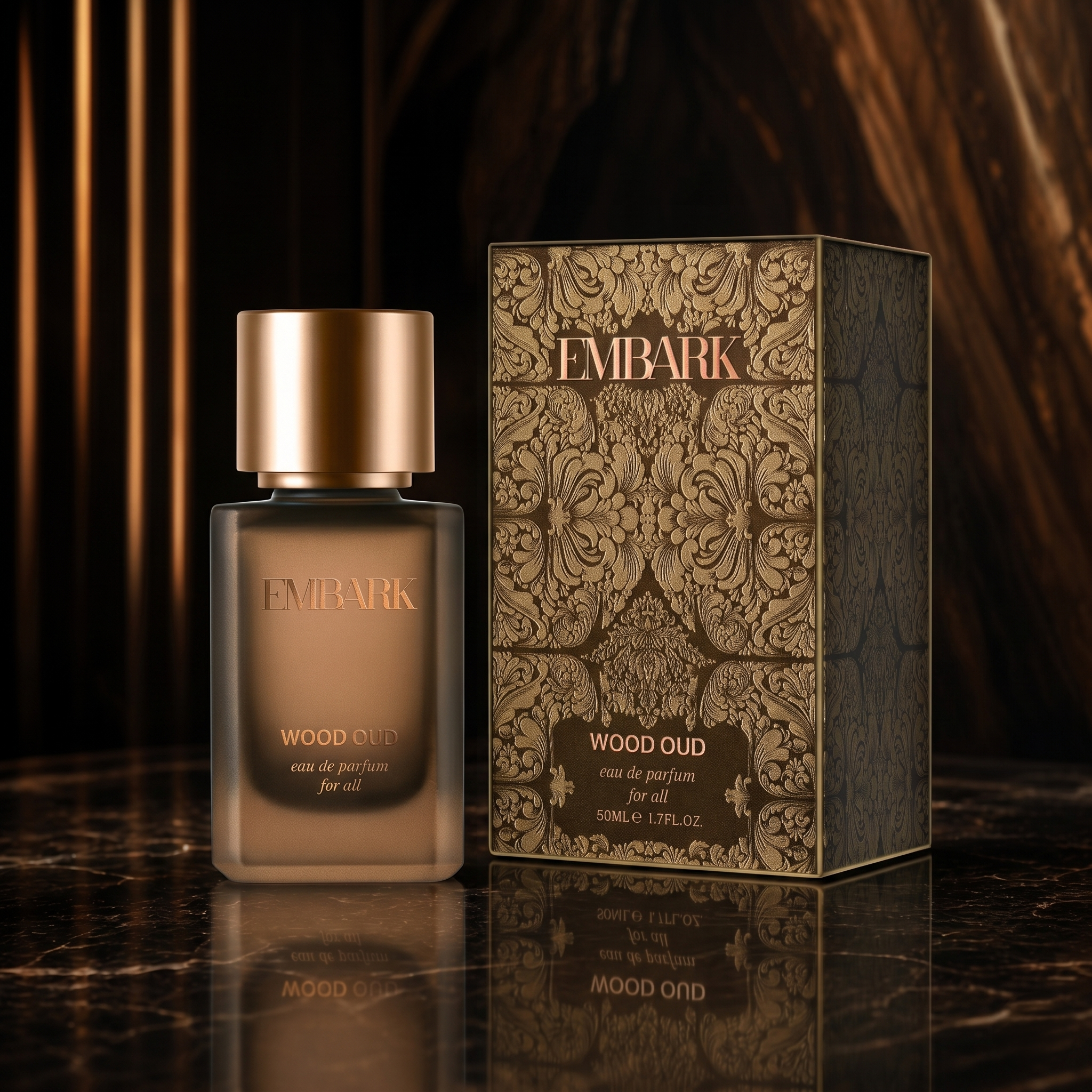 Wood Oud For All - Eau De Parfum (EDP) Embark Perfumes Best Perfume for men Best Perfume for women Buy Perfume Online Best Perfume for Her Best Perfume for Her Long Lasting Perfumes