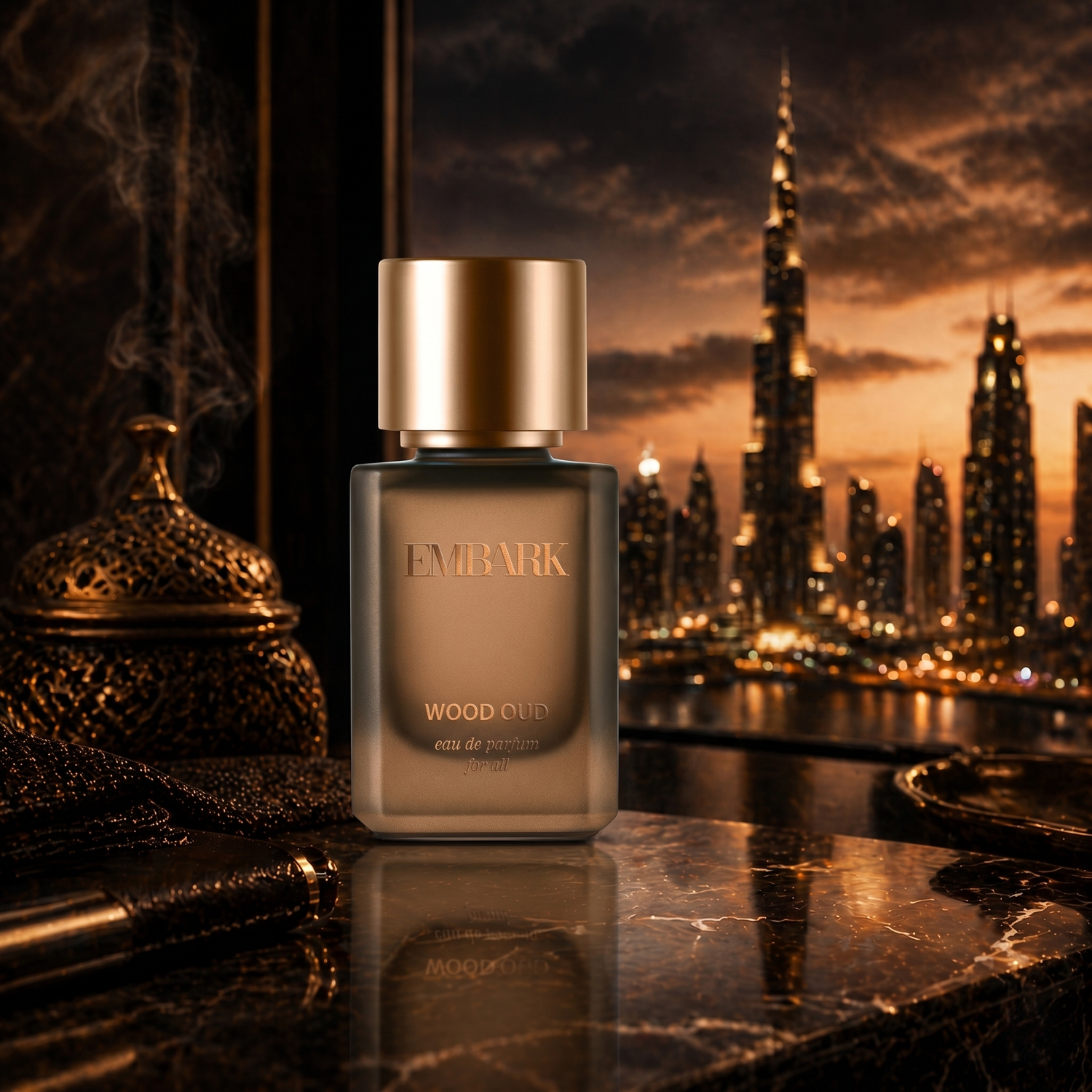 Wood Oud For All - Eau De Parfum (EDP) Embark Perfumes Best Perfume for men Best Perfume for women Buy Perfume Online Best Perfume for Her Best Perfume for Her Long Lasting Perfumes